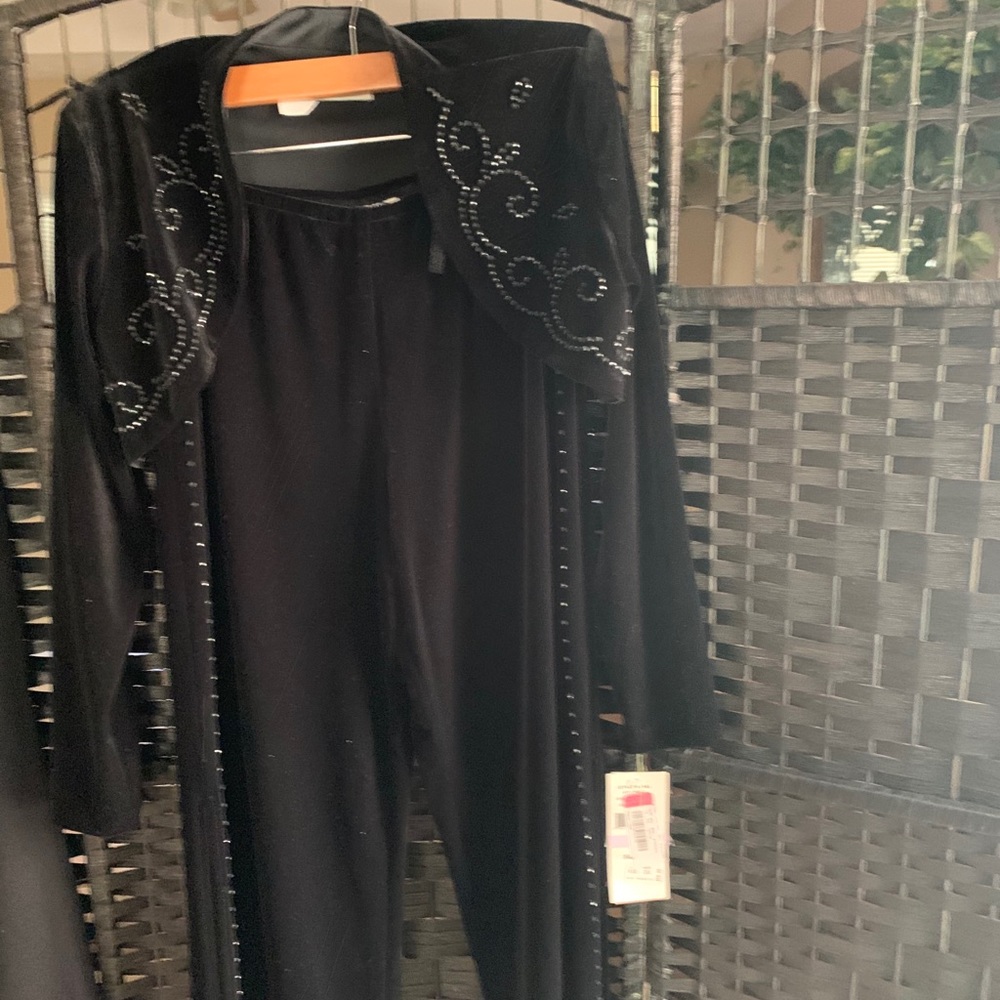 2pc Velvet Pant Suit